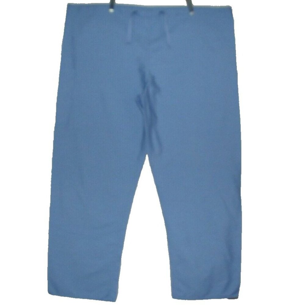 Fundalmentals Scrubs Pants Unisex XXL x 32" by White Swan Blue Drawstring Cargo